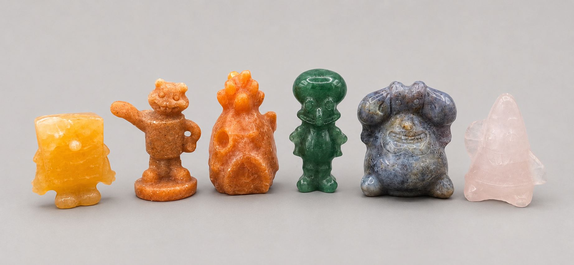 Crystal Sponge bob Set
